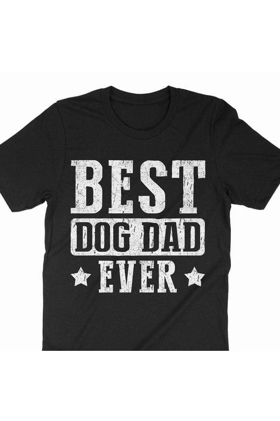 Funny Dog Dad Gift Best Father Ever Terrier Dachshund Art Graphic Tee,for unisex up to size 5XL