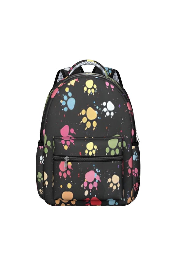 "Funny Dog Face Backpack - Large Capacity School Bag for College, Waterproof Travel Backpack with Laptop Sleeve, Comfortable Straps for All-Day Wear"