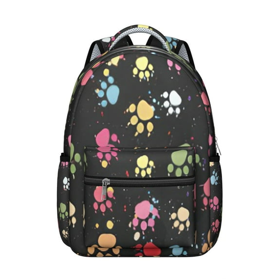 "Funny Dog Face Backpack - Large Capacity School Bag for College, Waterproof Travel Backpack with Laptop Sleeve, Comfortable Straps for All-Day Wear"