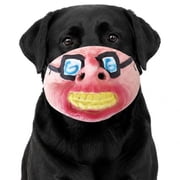 Funny Dog Face Costume Pup Realistic Head Mask, Novelty Costume, Realistic Design, Pet Accessory, Photo Prop, Humorous Look