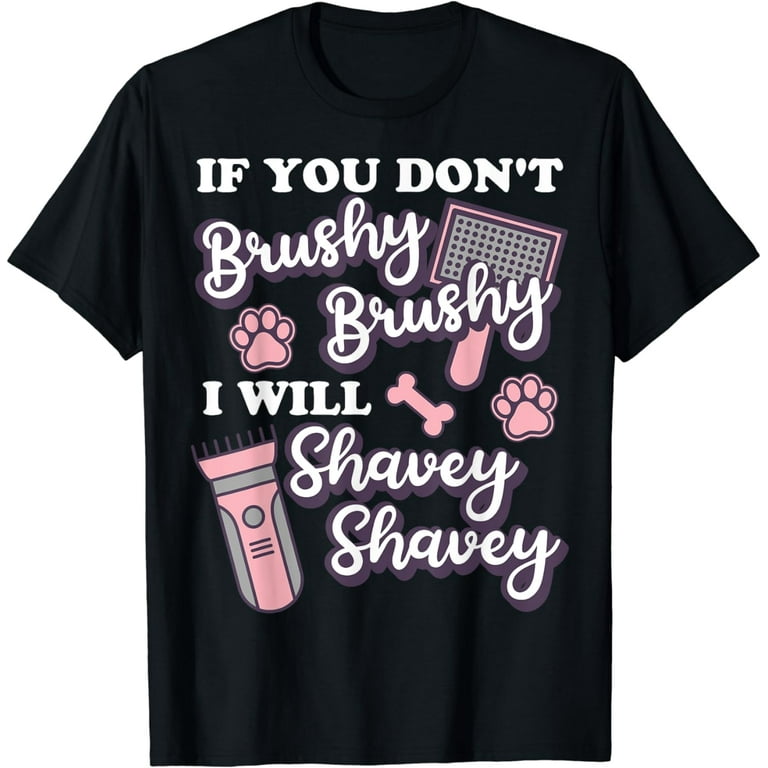 Distressed Funny Dog Groomer T-Shirt Distressed Funny Dog Groomer T-Shirt