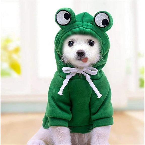 Funny Dog Hoodie, Dog Sweater Cute Shape Warm Jacket for Pet Fashion Cold Weather Wear Outfit Outerwear for Small Medium Dogs Cats