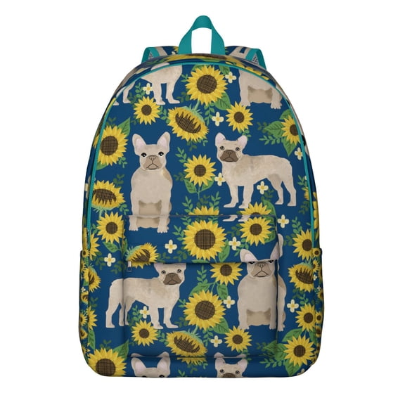 Funny Dog Illustration Backpack, Lightweight and Spacious School Bag with Abstract Dog Art and Minimalist Design