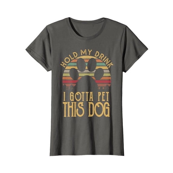 Funny Dog Lover T-Shirt with Paw Print Design - Perfect Gift for Puppy Enthusiasts