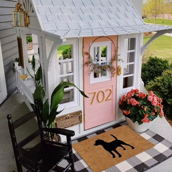 Funny Dog Mat Decorative Door Mat Bathroom Welcome Mat Door Mat Floor Mat Polyester Carpet,A,Polyester