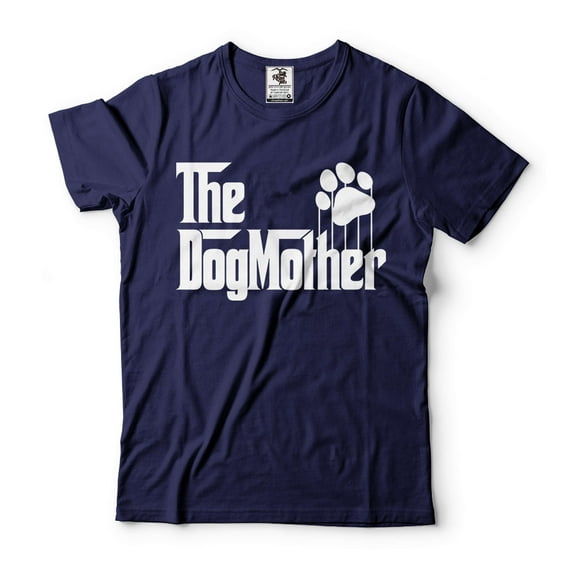 Funny Dog Mom Shirt Dog Mother Gifts Mother's Day Dog Mom Shirt Dog Owner Gifts Pet Lover Gifts (Small Navy Blue)