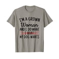thumbnail image 1 of Funny Dog Mom T-Shirt in Comfort Colors for Grown Women Who Love Their Pets, 1 of 4