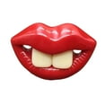 thumbnail image 1 of Pet Toys Teething Silcone Pacifier Toy for Dogs and Cats—Funny Red Lips Chew Toy for Oral Health Calming Training and Indoor/Outdoor Use, 1 of 6