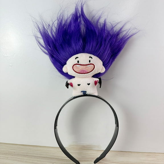Funny Doll Hairband Clip, Bangs Hair Accessories for Women, Portable Hair Headband, Adjustable Hair Styling Clips for Everyday Wear, Parties and Gifts