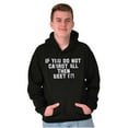 thumbnail image 1 of Funny Don't Carrot All Beet It Pun Unisex Plus Fleece Graphic Hoodie Brisco Brands 3X, 1 of 5