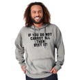 thumbnail image 1 of Funny Don't Carrot All Beet It Pun Unisex Plus Fleece Graphic Hoodie Brisco Brands 4X, 1 of 5