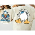 thumbnail image 1 of Funny Donald Duck Portrait Retro 2Sided T-Shirt, Cute Mickey And Friends TShirt, Magic Kingdom Tee, Disneyland Trip Family Vacation, 1 of 2