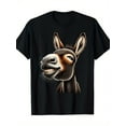 thumbnail image 1 of Funny Donkey 220g 100% Cotton T-Shirt, 1 of 5