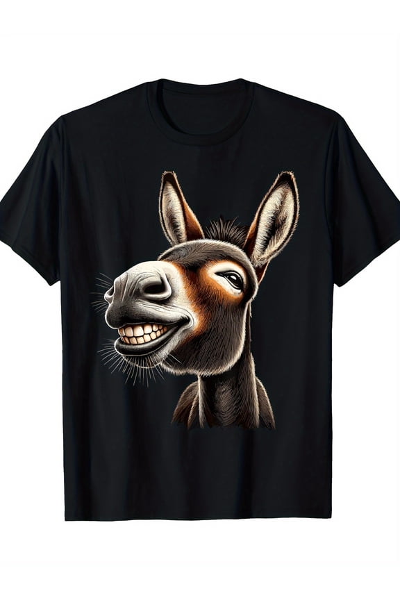 Funny Donkey 220g 100% Cotton T-Shirt