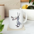 thumbnail image 1 of Funny Donkey Mug, Hee Haw Coffee Cup, Animal Lover Gift, Novelty Mug, Cute Farmhouse Decor, 1 of 4