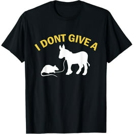 Funny Donkey Rat T Shirts For Men & Women Funny Donkey Rat T Shirts For Men & Women