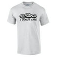thumbnail image 1 of Funny Donut Care Short Sleeve T-shirt-Lightgrey-XXL, 1 of 4