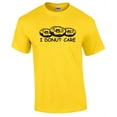 thumbnail image 1 of Funny Donut Care Short Sleeve T-shirt-Yellow-XXXL, 1 of 4