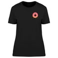thumbnail image 1 of Funny Donut Smiling T-Shirt Women -Image by Shutterstock, Female Medium, 1 of 2