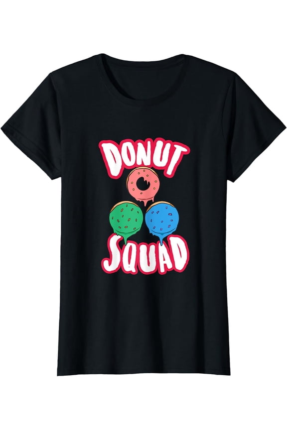 Funny Donuts Squad Team Donuts T-Shirt