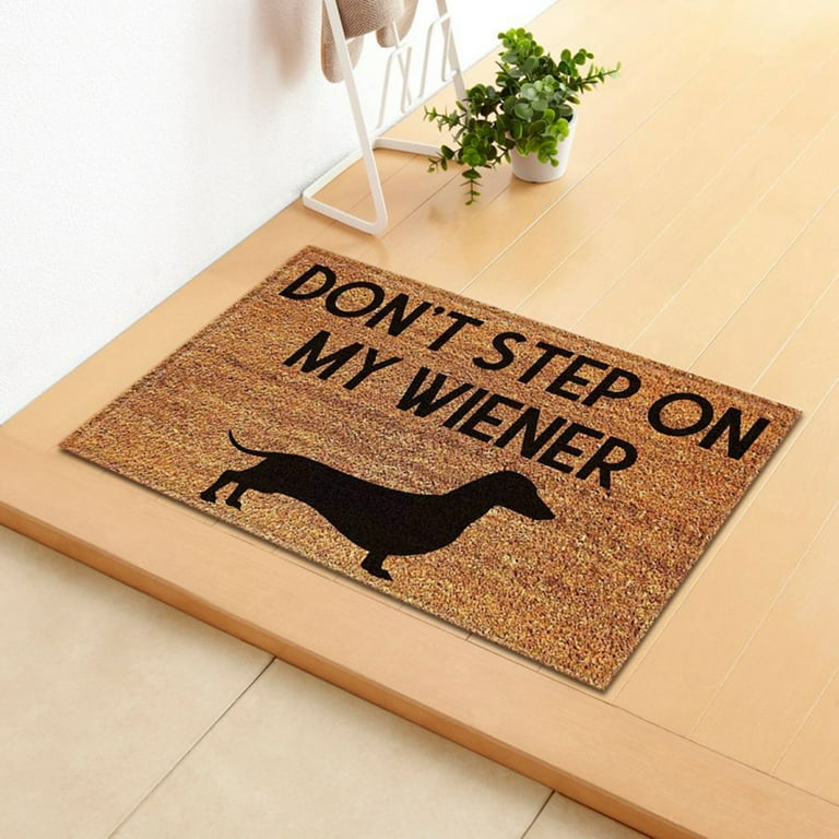 Funny Grass Greener Dachshund Tan Welcome Doormat Floor Rug Dog Outdoor Door Mat Funny Grass Greener Dachshund Tan Welcome Doormat Floor Rug Dog Outdoor Door Mat