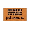 thumbnail image 1 of - Brown Coir PVC Outdoor Doormat (18x30 inches) 3228, 1 of 5