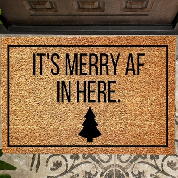 Funny Doormat Theme Doormat For Entrance Way Welcome Mat With Slip Rubber Back Kitchen Rugs Polyester Carpet,Brown,Polyester