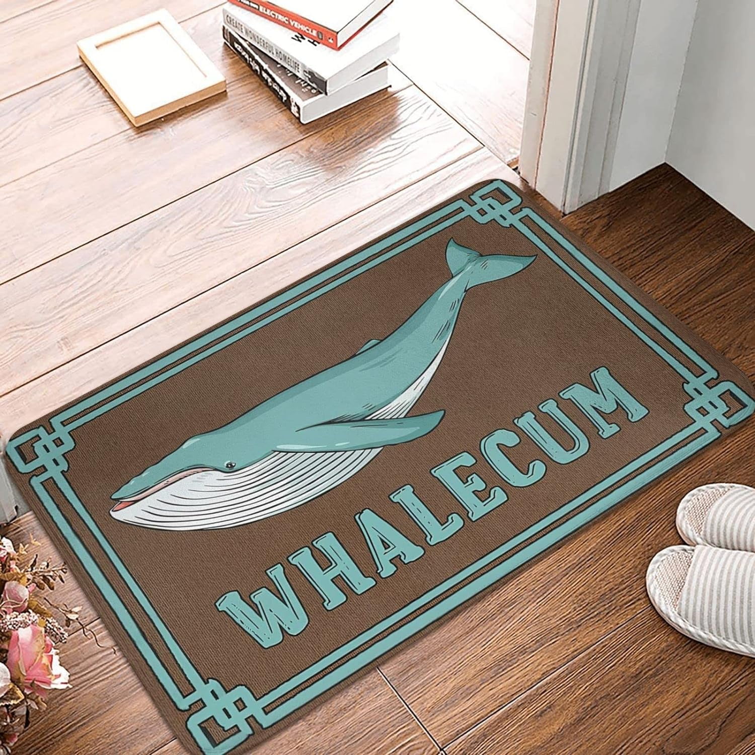 Funny Doormat Whalecum Doormat Entrance Floor Mat Rug Indoor