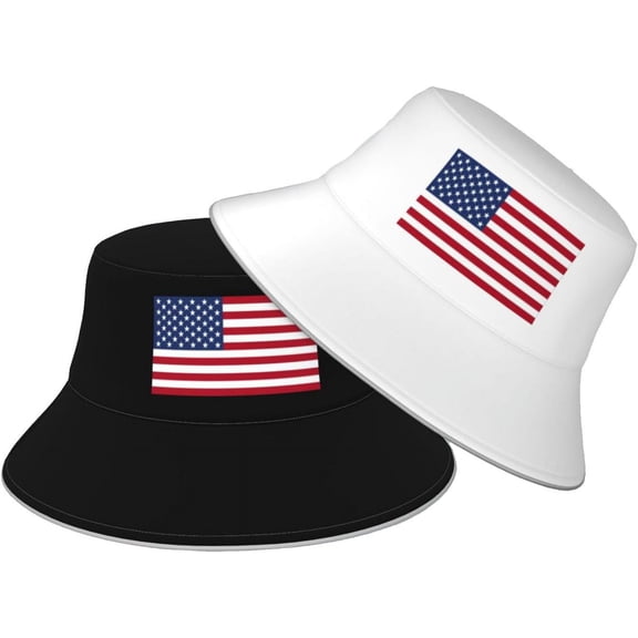 Funny Double Sided Wearing Bucket Hats for Men Women Summer Beach Fisherman Hat Cute Sun Cap Travel Outdoor Hiking