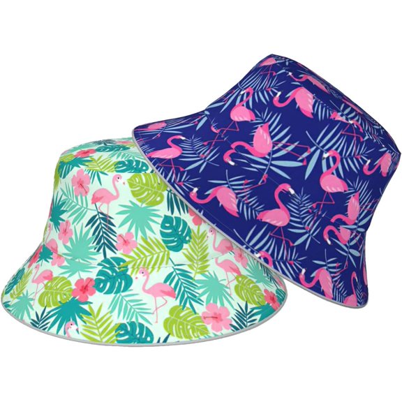 Funny Double Sided Wearing Bucket Hats for Men Women Summer Beach Fisherman Hat Cute Sun Cap Travel Outdoor Hiking