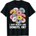 thumbnail image 1 of Funny Doughnut DesignsDonut Lover T-Shirt, 1 of 4