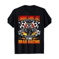 thumbnail image 1 of Funny Drag Racing T-Shirt for Men Retro Car Enthusiast Graphic Tee V8 Engine Mechanic Gift Vintage Style Racing Apparel, 1 of 6