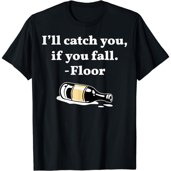 Funny Drinking Alcohol Wine Beer Humorous Party T-Shirt
