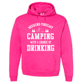thumbnail image 1 of Funny Drinking Camping Hoodie Sweatshirt Clothing Accessories Gifts Mens, 1 of 3