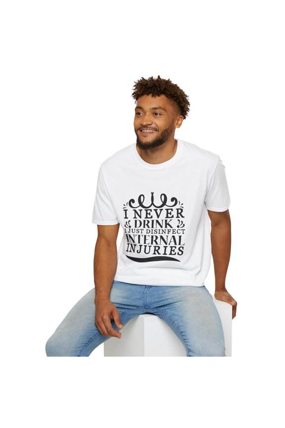 Funny Drinking Comedy Graphic Novelty Tees