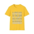 thumbnail image 1 of Funny Drinking Novelty Walking Chalk Print T-shirts, 1 of 4