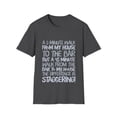thumbnail image 1 of Funny Drinking Novelty Walking Chalk Print T-shirts, 1 of 4