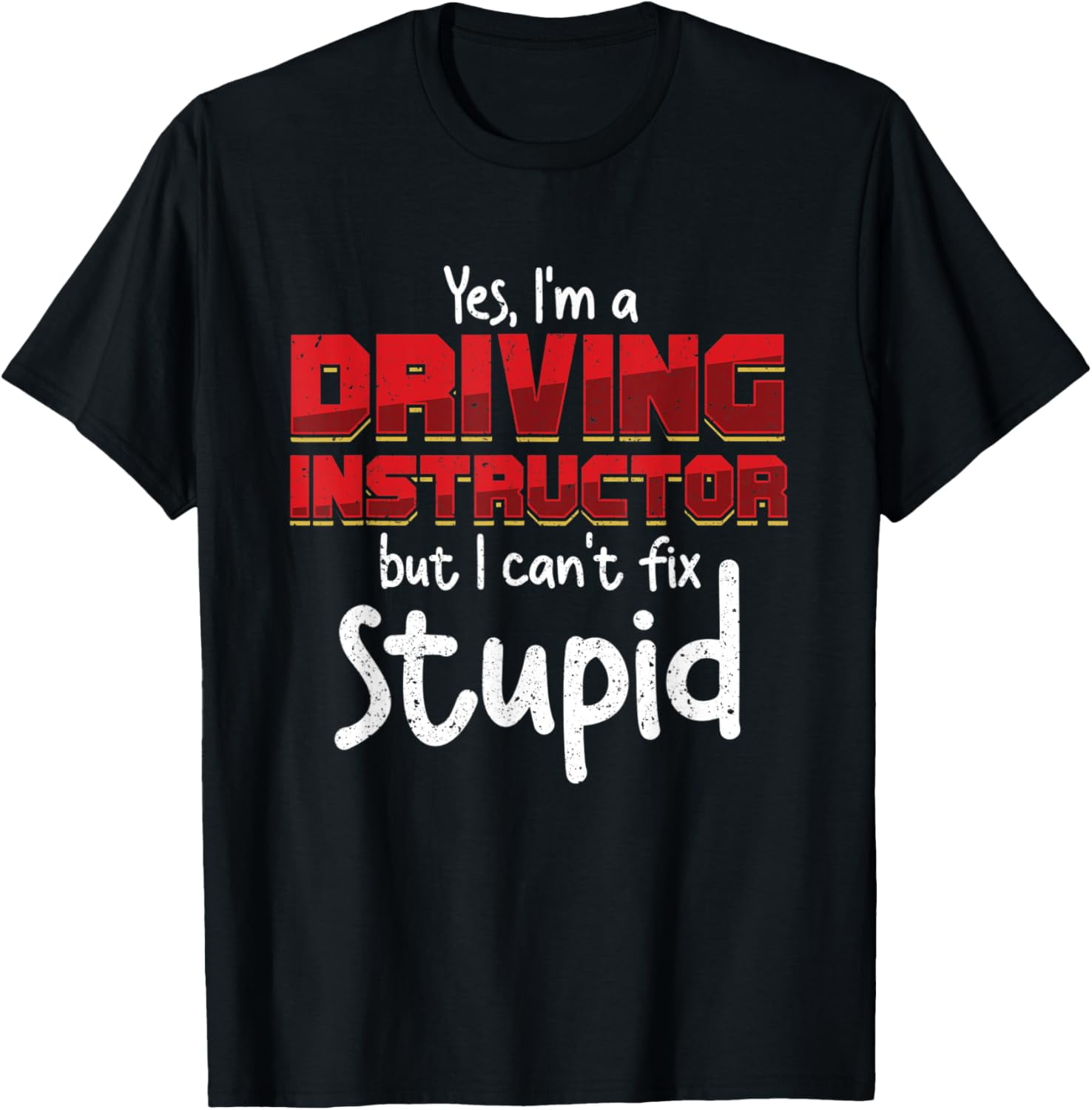 Funny Driving Instructor Learner Driver Driver´s License Car T-shirt 