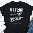 thumbnail image 1 of Funny Drone Pilot Gift Before You Ask It Is A Drone Art Graphic Tee Shirt,for unisex up to size 5XL, 1 of 2