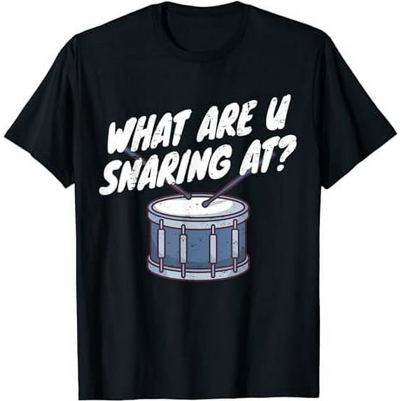 Funny Drummer Drumming Drums Percussion Saying I Snare Drum T-Shirt