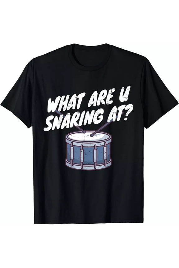 Funny Drummer Drumming Drums Percussion Saying I Snare Drum Unisex Gift T-Shirts