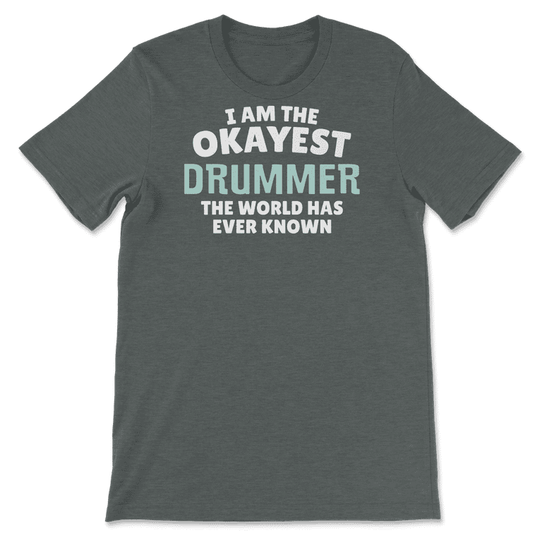 funny drummer t shirts