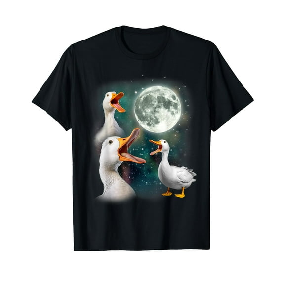 Funny Duck Lover T-Shirt for Men Women Cotton Top Tee Fashion Animal Short Sleeves