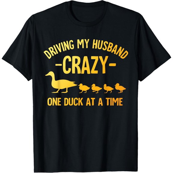Funny Duck Mama Art For Wife Women Duck Themed Duck Lover T-Shirt