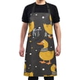 thumbnail image 1 of Funny Ducks Kitchen Apron with 2 Pockets Adjustable waterproof Cooking Aprons for Women Men Chef, 1 of 7