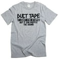 thumbnail image 1 of Funny Duct Tape T-Shirt Humor Humorous Joke T-Shirts sarcastic gifts for him her unisex (4X-Large Grey), 1 of 6