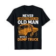 thumbnail image 1 of Funny Dump Truck Driver Grandpa Cartoon T-Shirt for Humorous Style, 1 of 5
