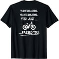 thumbnail image 1 of Funny E-Bike T-shirt Yes It's Electric, 1 of 6