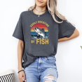 thumbnail image 1 of Funny Easily Fish Youth Teen Boy Bass Dad Fishing Angler Humor Graphic T-Shirt, for men & women, up to size 5XL, 1 of 3