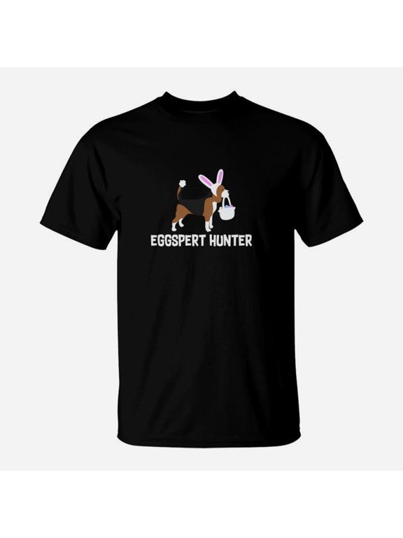 Funny Easter Beagle Dog Eggspert Hunter Gift TShirt
